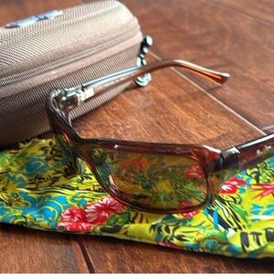 Maui Jim Lagoon MJ 189-26 sunglasses with case and cloth/bag